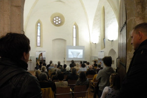 Otvoritev razstave Od puščave do mize (Sinagoga Maribor, 4. 10. 2018). Foto: Domen Kodrič