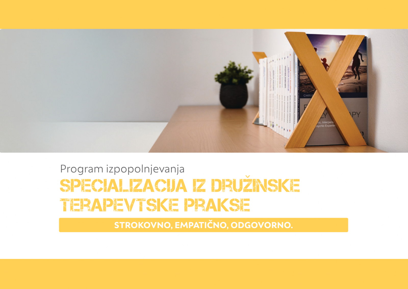 Letos razpisujemo nov program izpopolnjevanja