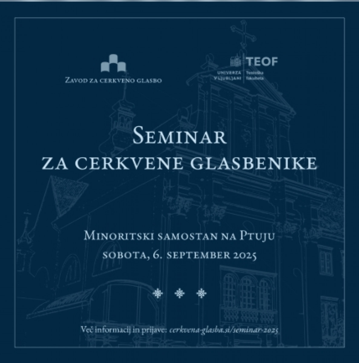 Vabilo: Seminar cerkvene glasbe