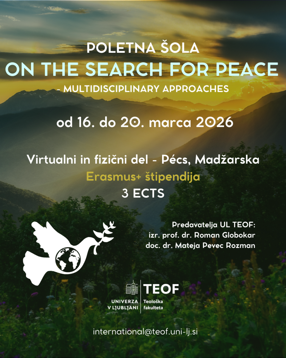 Poletna šola On the Search for Peace