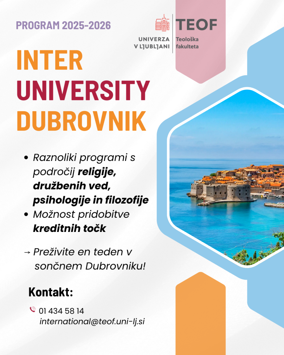Programi Meduniverzitetnega centra v Dubrovniku 2025/2026